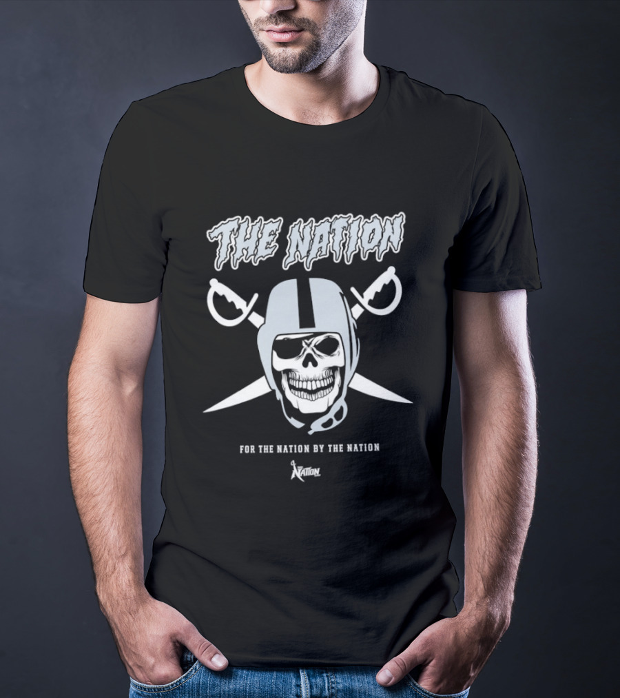 Las Vegas Raiders The Nation For The Nation By The Nation T-Shirt