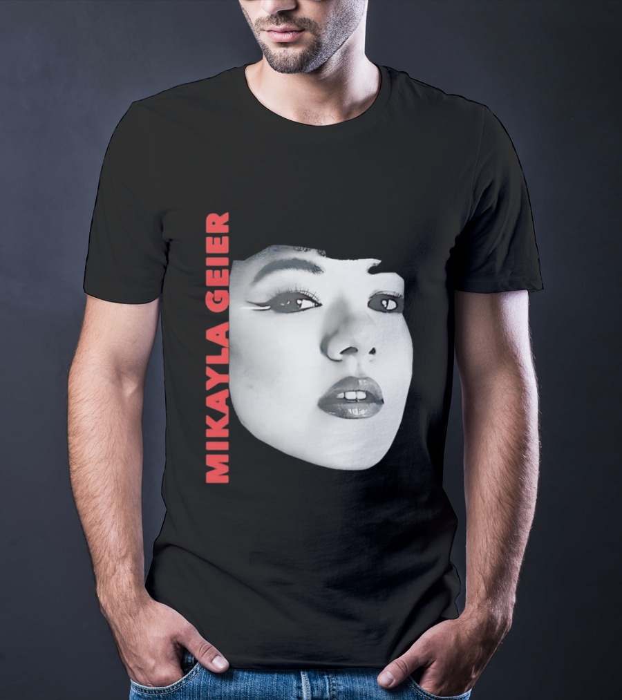 Mikayla Geier UK Tour Bold Monochrome T-Shirt