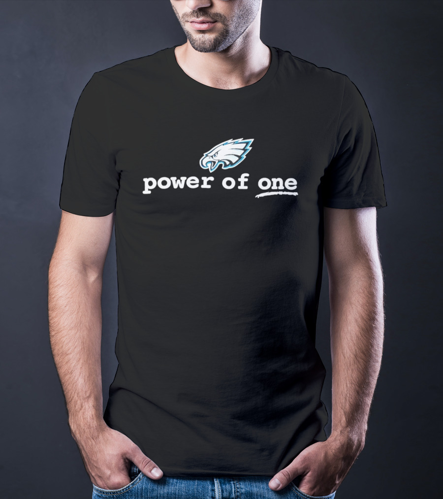 Philadelphia Eagles Power Of One Iconic Team T-Shirt