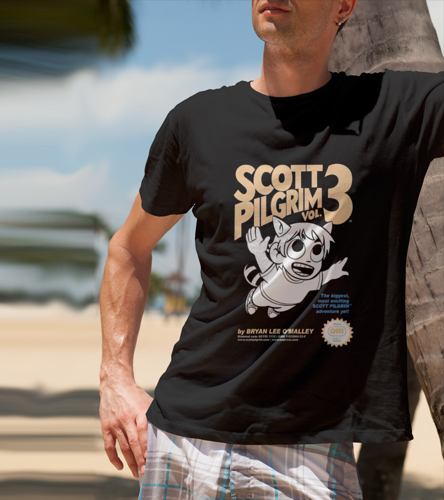 Scott Pilgrim Vol 3 Scott Pilgrim And The Infinite Adventure You By Bryan Lee O'Malley Oni T-Shirt