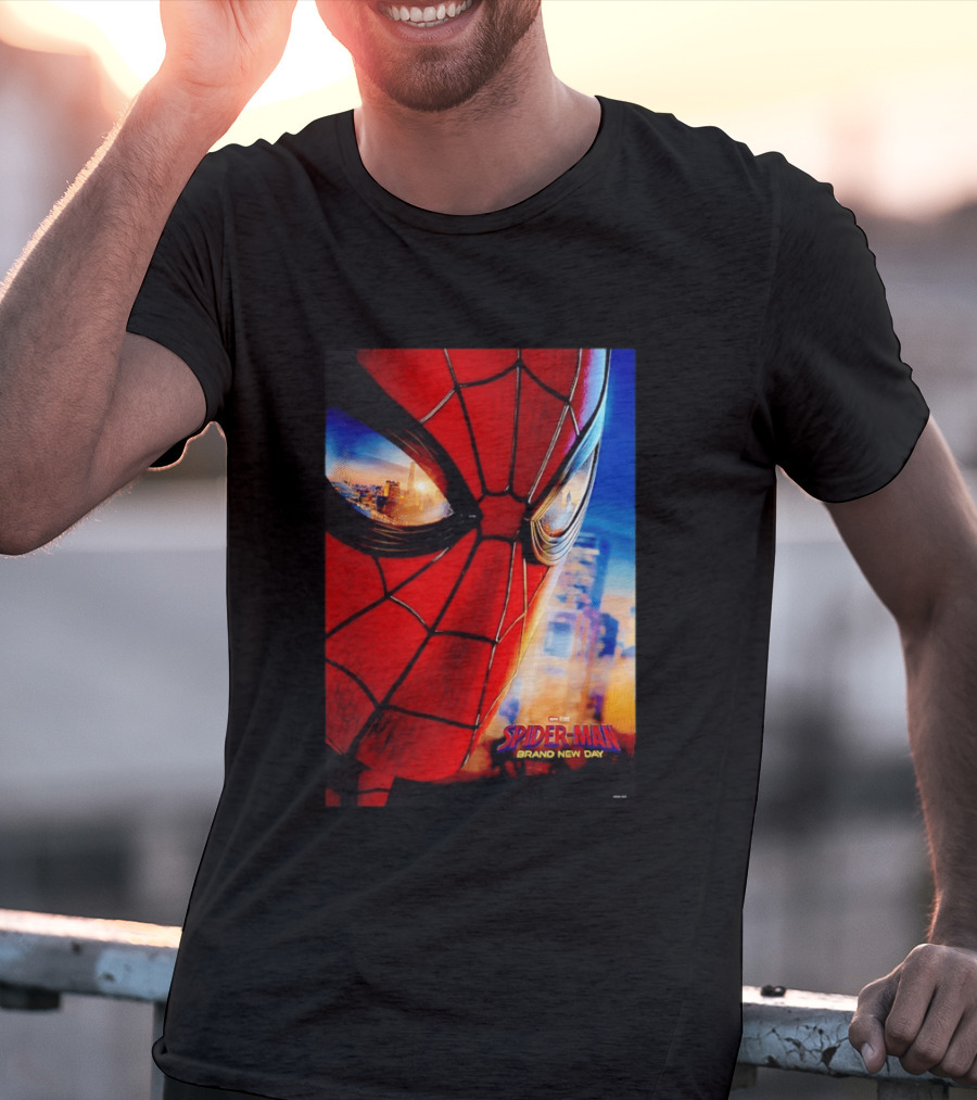 Spider Man Marvel Brand New Day Mask Studios T-Shirt