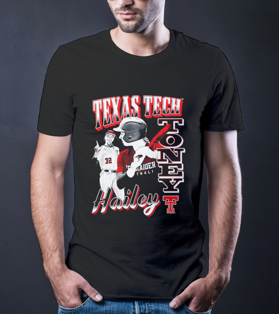 Texas Tech Red Raiders Hailey Toney 32 T-Shirt