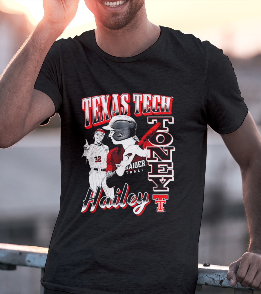 Texas Tech Red Raiders Hailey Toney 32 T-Shirt