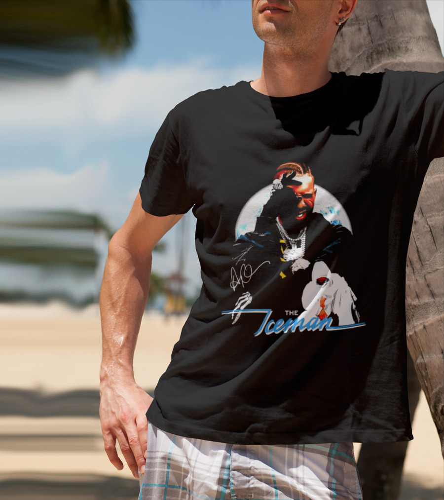 Drake The Iceman Autographed 2026 Design By Cesar T-Shirt