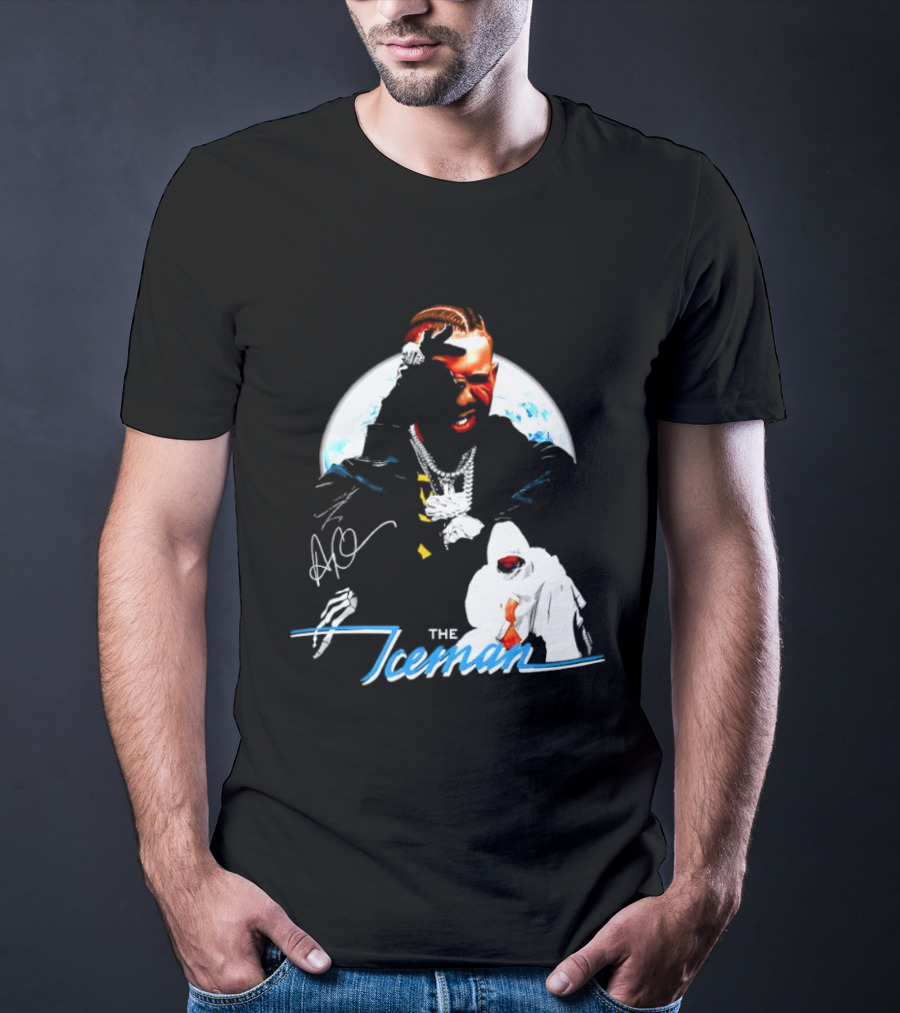 Drake The Iceman Autographed 2026 Design By Cesar T-Shirt