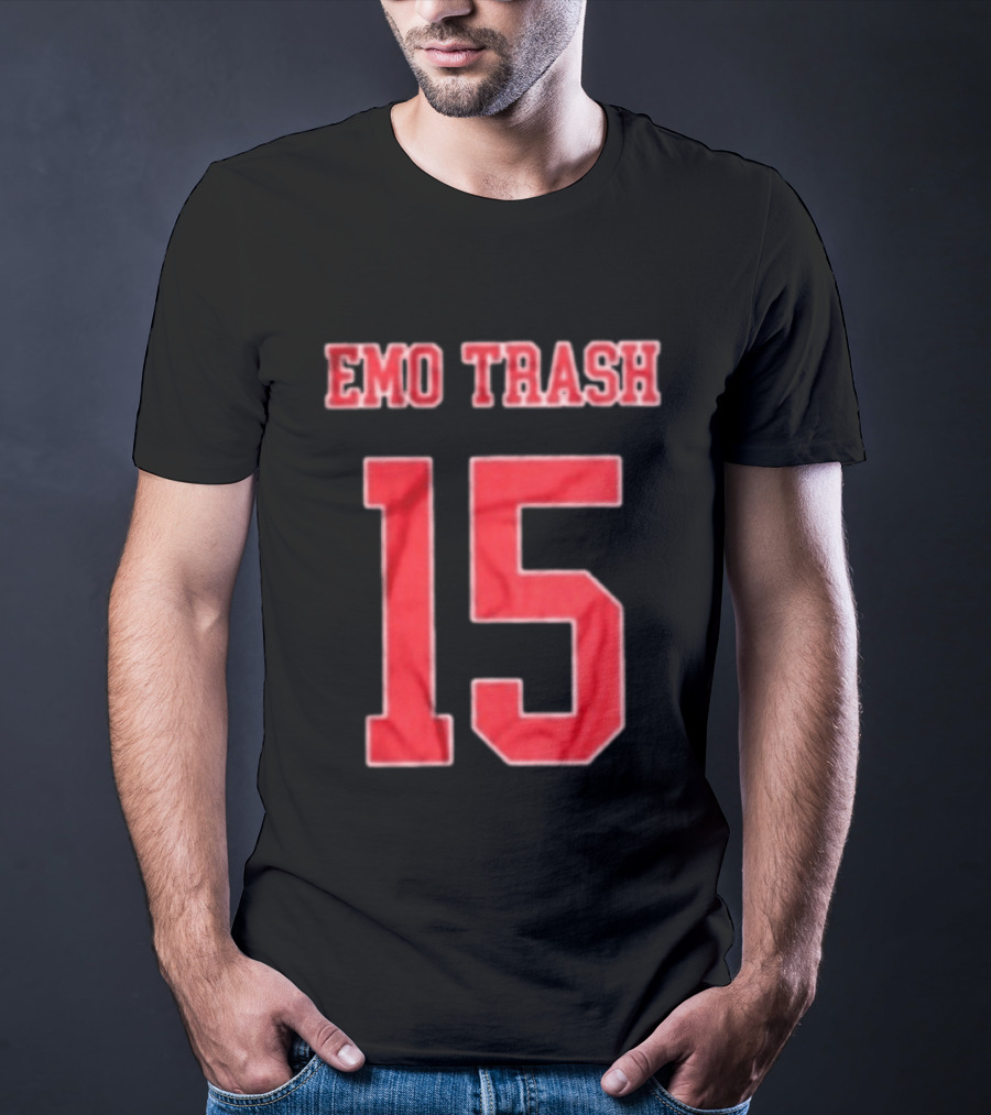 EMO TRASH 15 Retro Sports T-Shirt