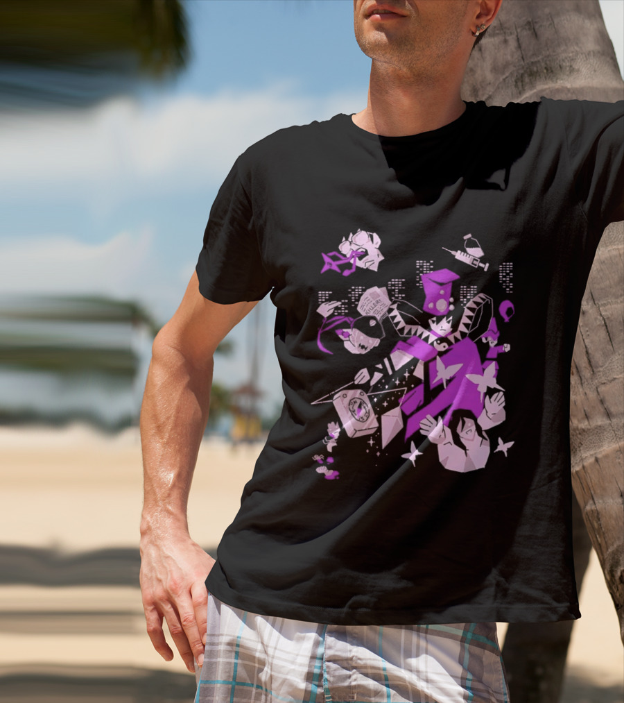 Boogiepop Phantom Metropolitan Anime Character Aesthetic T-Shirt