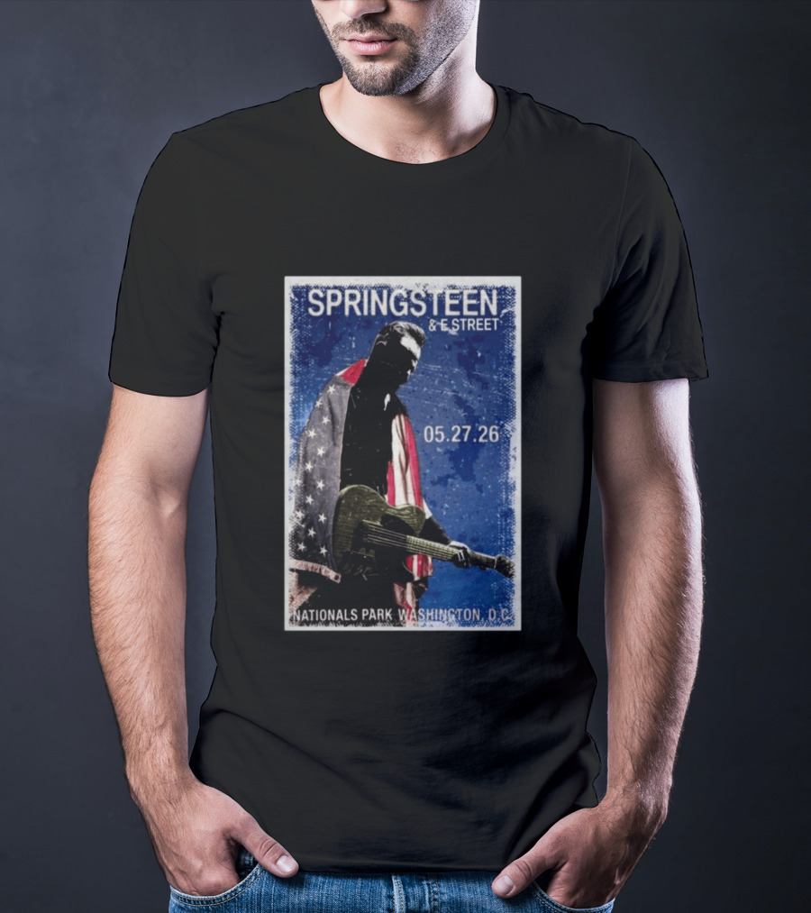 SPRINGSTEEN & E STREET Nationals Park Washington D.C. 05.27.26 T-Shirt