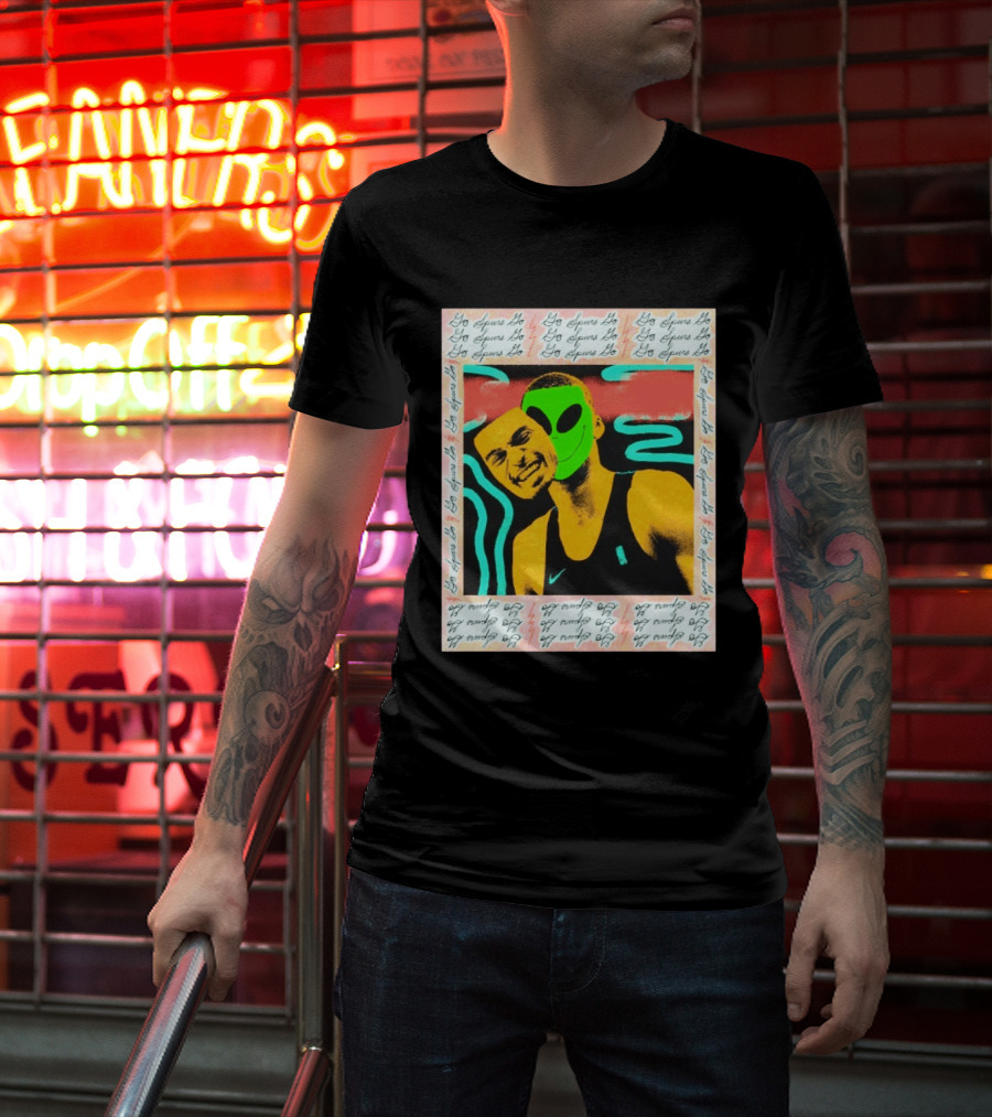 Go Spurs Go Alien Victor Wemby Mask San Antonio Spurs T-Shirt