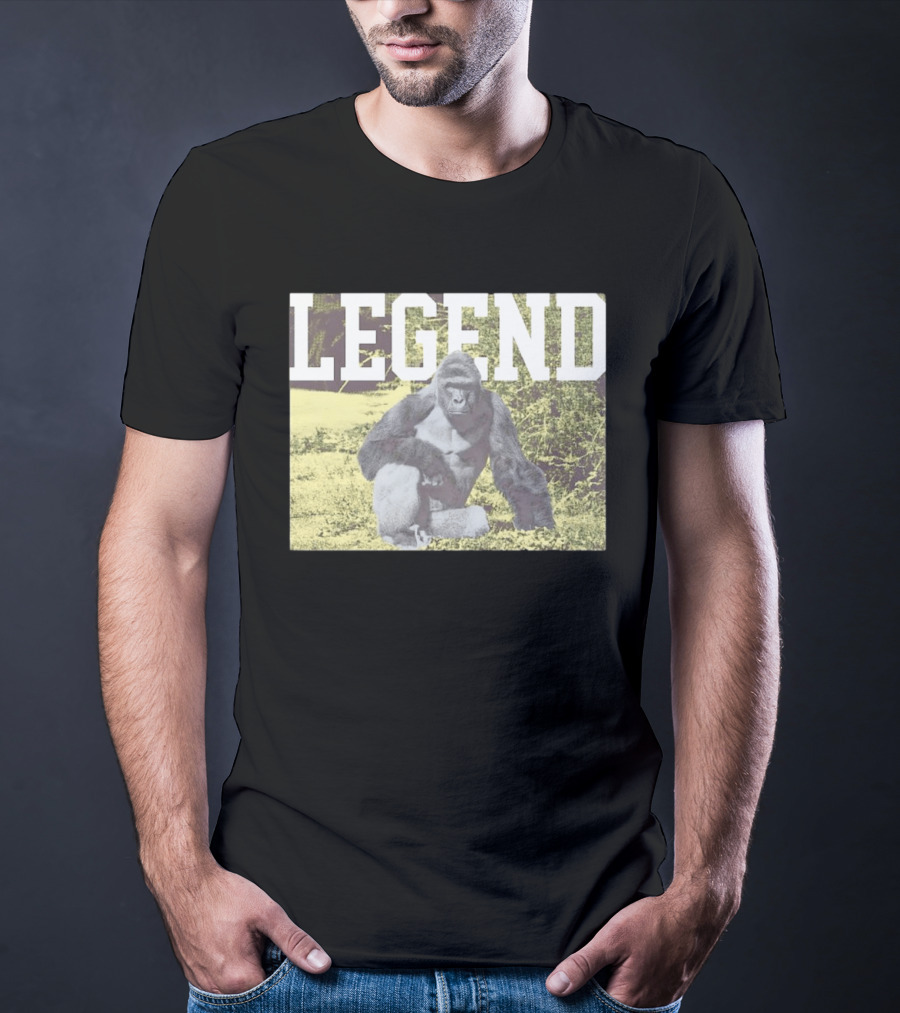 Legend Gorilla Wild Animals T-Shirt