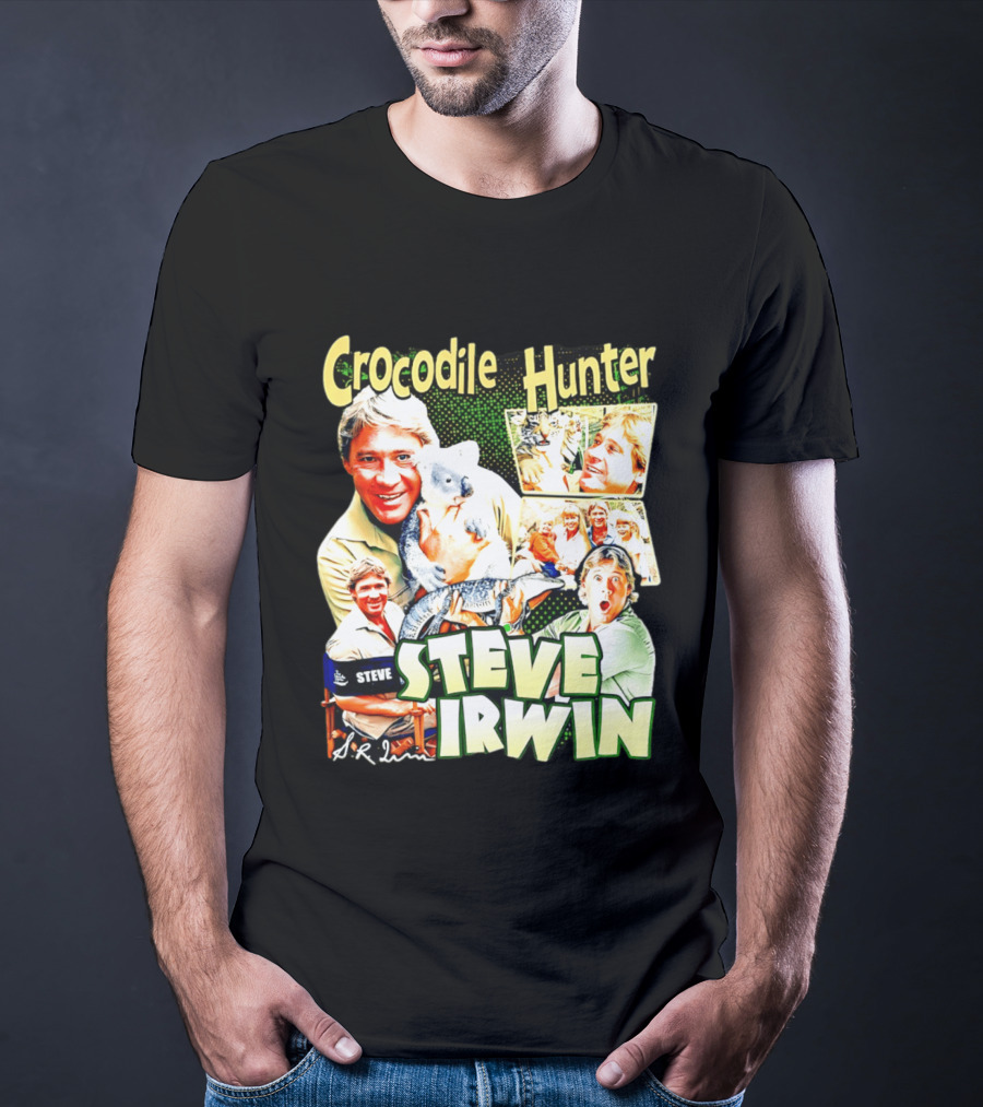 Crocodile Hunter Steve Irwin Wildlife Adventure T-Shirt