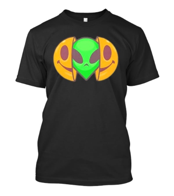 Grounded 2 Willow Alien In Halloween Jack O' Lantern Mask T-Shirt