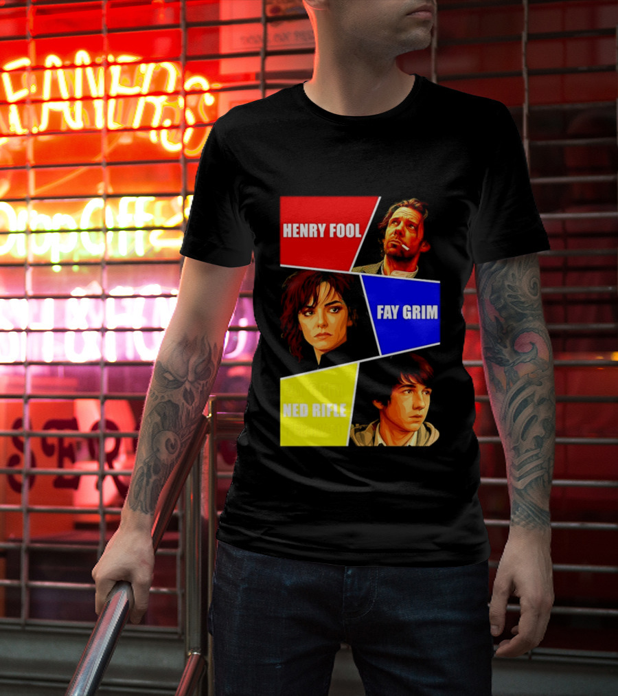 Henry Fool Fay Grim Ned Rifle Trilogy Hal Hartley Series T-Shirt