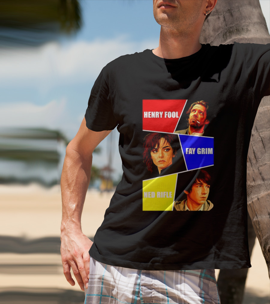Henry Fool Fay Grim Ned Rifle Trilogy Hal Hartley Series T-Shirt