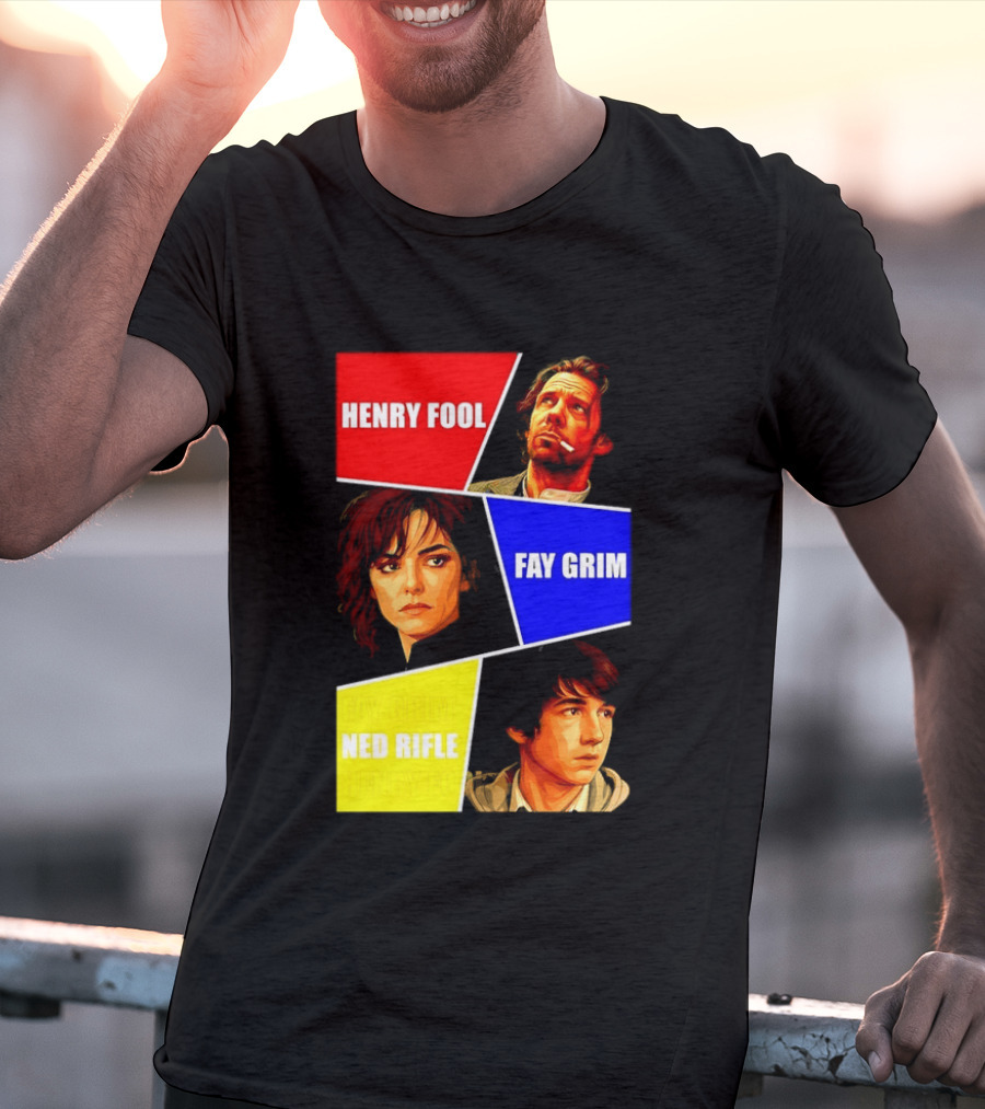 Henry Fool Fay Grim Ned Rifle Trilogy Hal Hartley Series T-Shirt