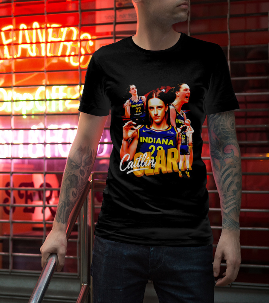 Indiana Fever Caitlin Clark 22 Jersey T-Shirt