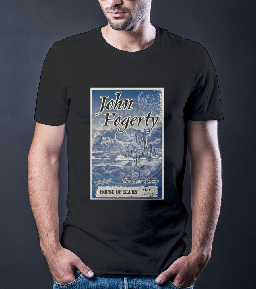 John Fogerty Blue Moon Swamp Tour House Of Blues May 27 28 2026 T-Shirt