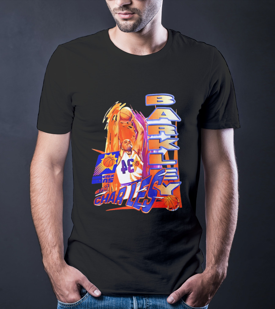 Phoenix Suns Barkley 34 Sir Charles NBA Legends T-Shirt