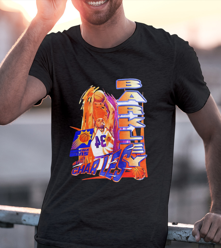 Phoenix Suns Barkley 34 Sir Charles NBA Legends T-Shirt