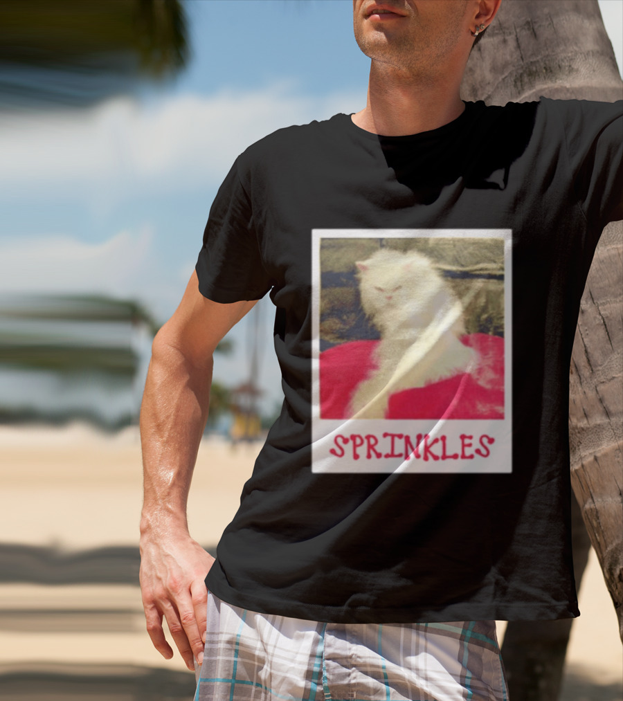 Sprinkles Polaroid Cat T-Shirt