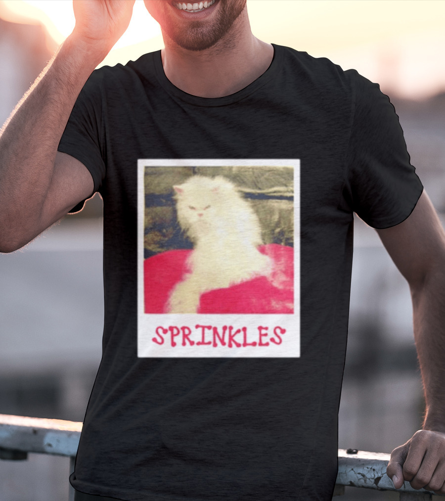 Sprinkles Polaroid Cat T-Shirt