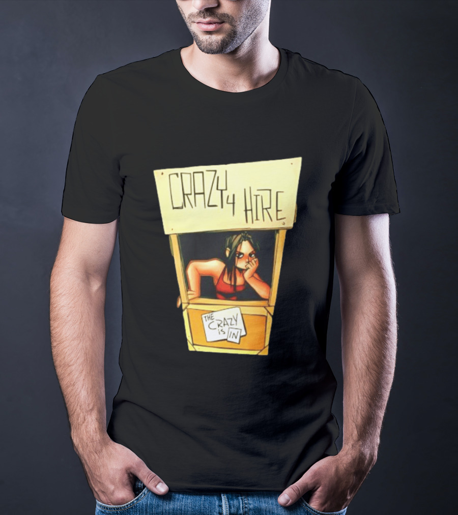 Nemi Montoya Crazy 4 Hire Comic Strip The Crazy Is T-Shirt