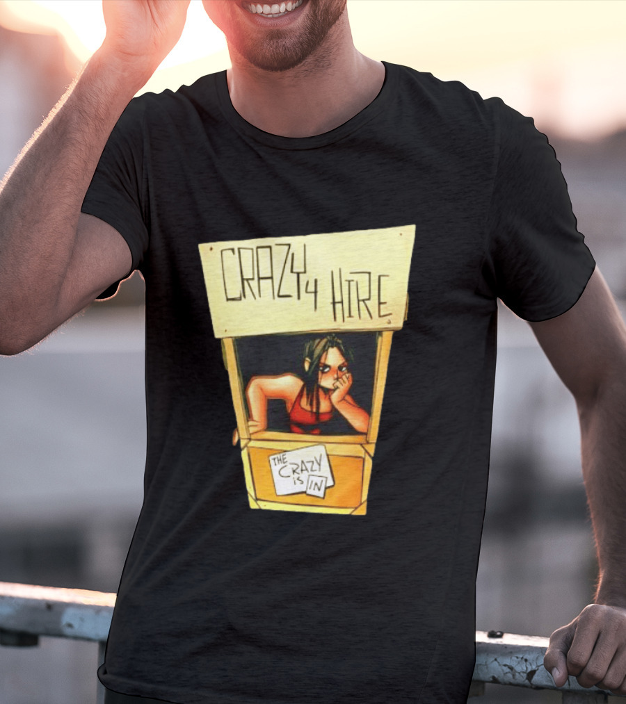 Nemi Montoya Crazy 4 Hire Comic Strip The Crazy Is T-Shirt