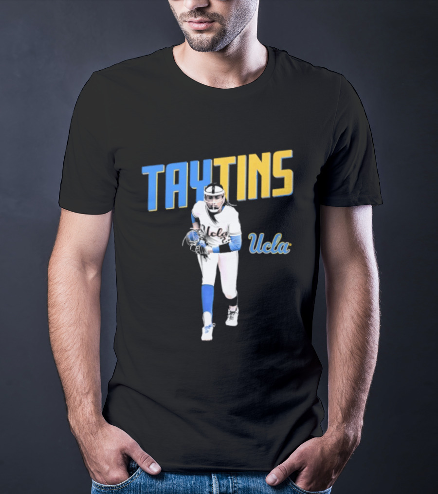 Taytins UCLA Bruins Softball Player T-Shirt