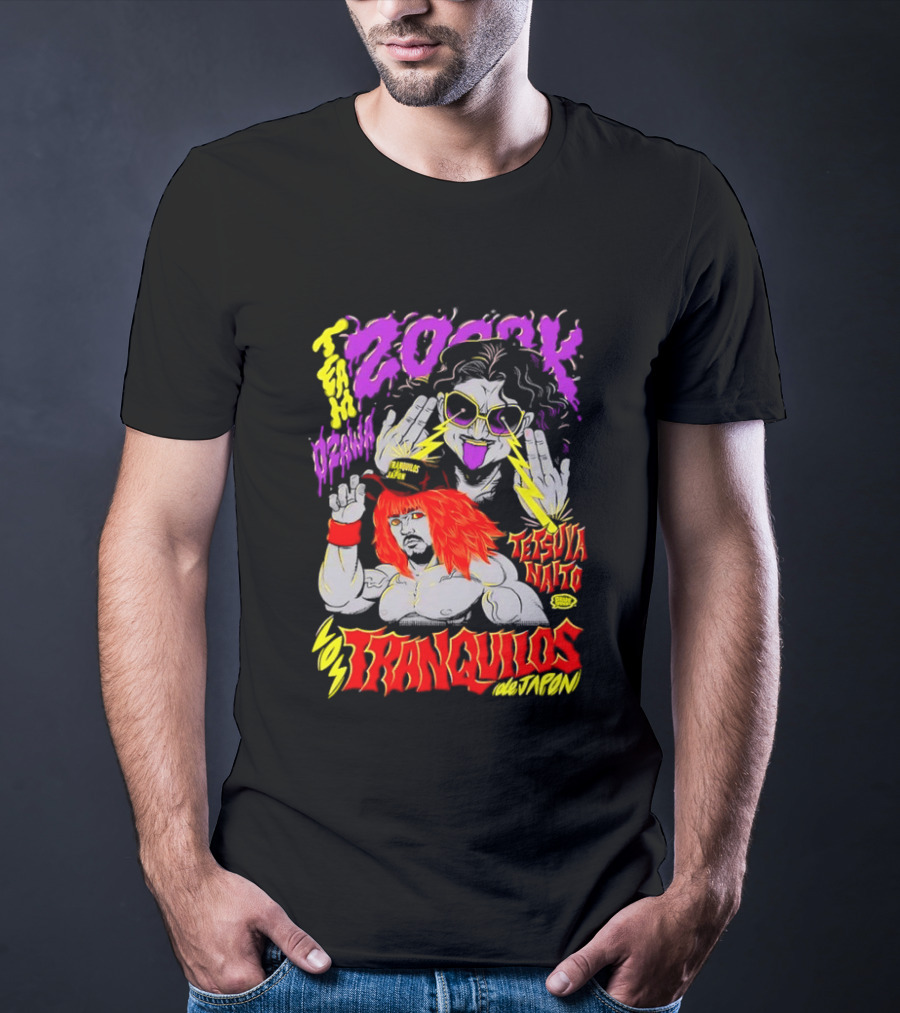 Tetsuya Naito Team Ozawa NJPW Tranquilos Japon Power T-Shirt