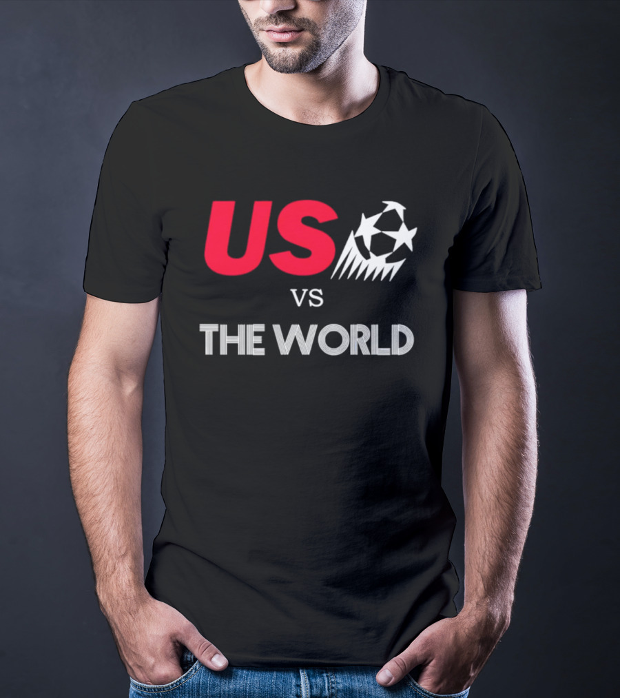 USA Vs The World Soccer 2026 Championship Matchup Fan Collection T-Shirt