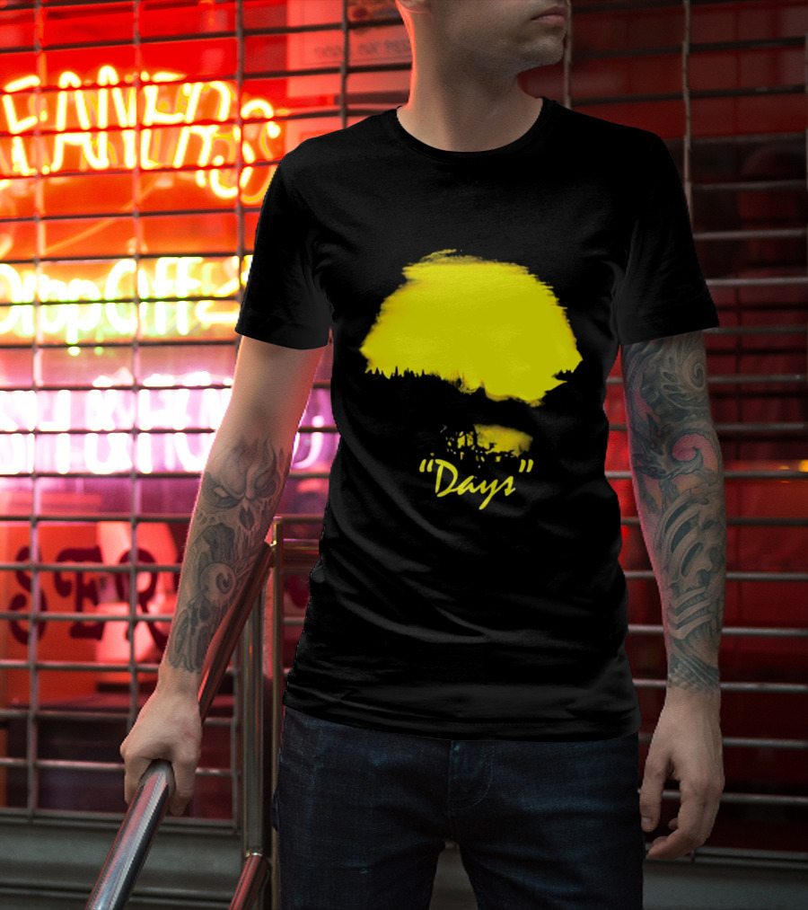Welcome To Yellow "Days" Bright Sunshine Paintstroke T-Shirt