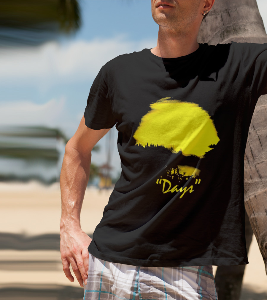 Welcome To Yellow "Days" Bright Sunshine Paintstroke T-Shirt