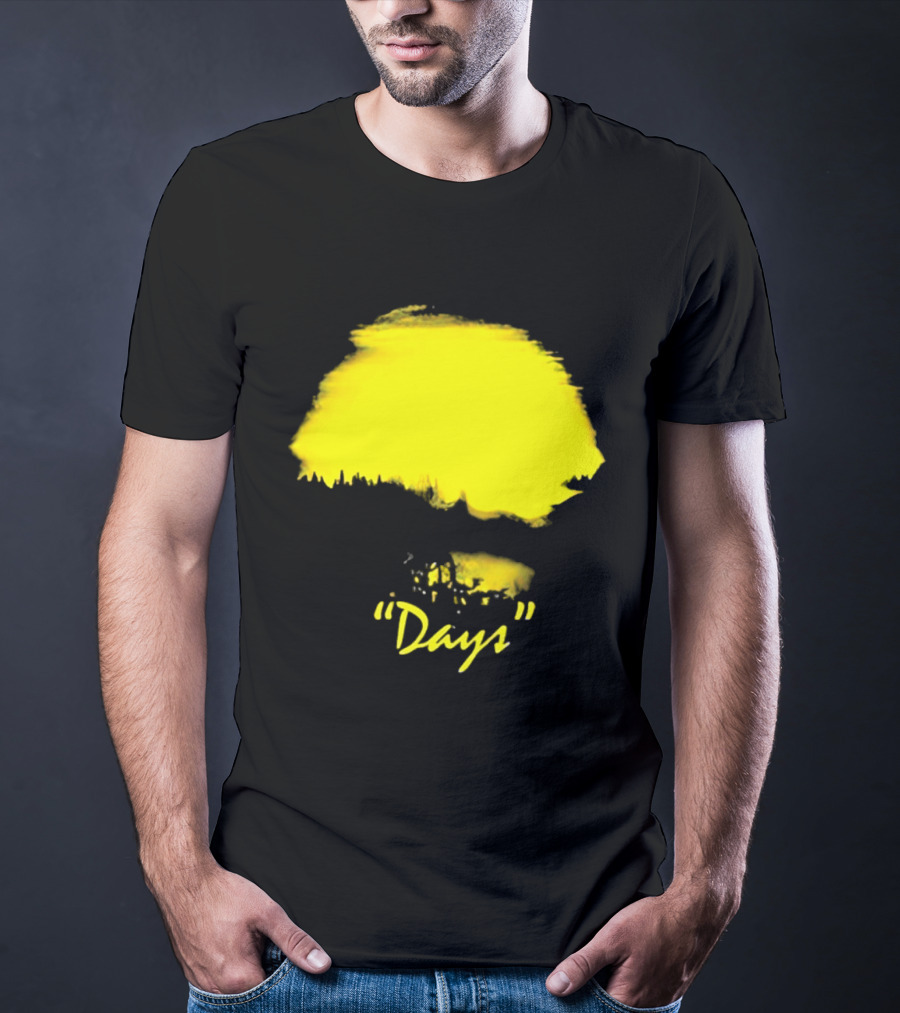 Welcome To Yellow "Days" Bright Sunshine Paintstroke T-Shirt