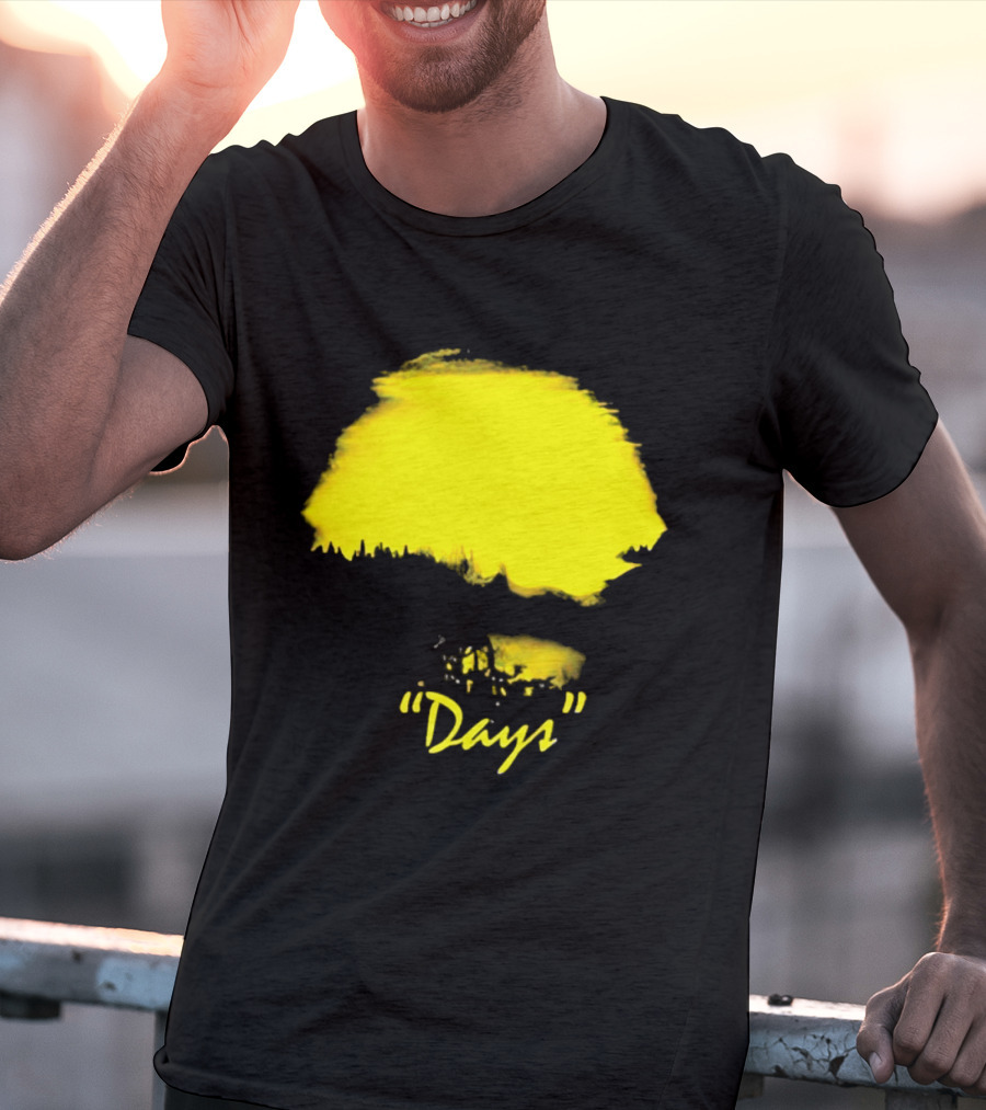 Welcome To Yellow "Days" Bright Sunshine Paintstroke T-Shirt