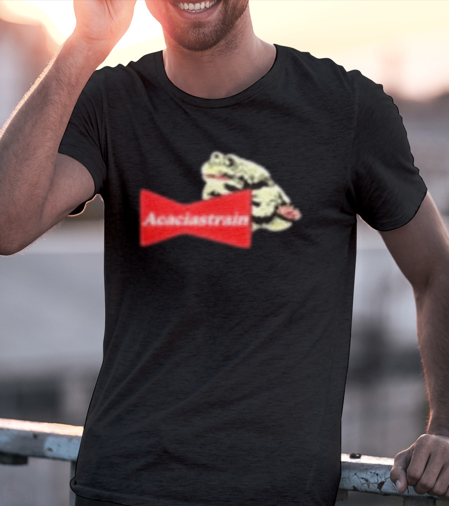 You Are Safe From God Here Acacia Strain Bud Frog T-Shirt