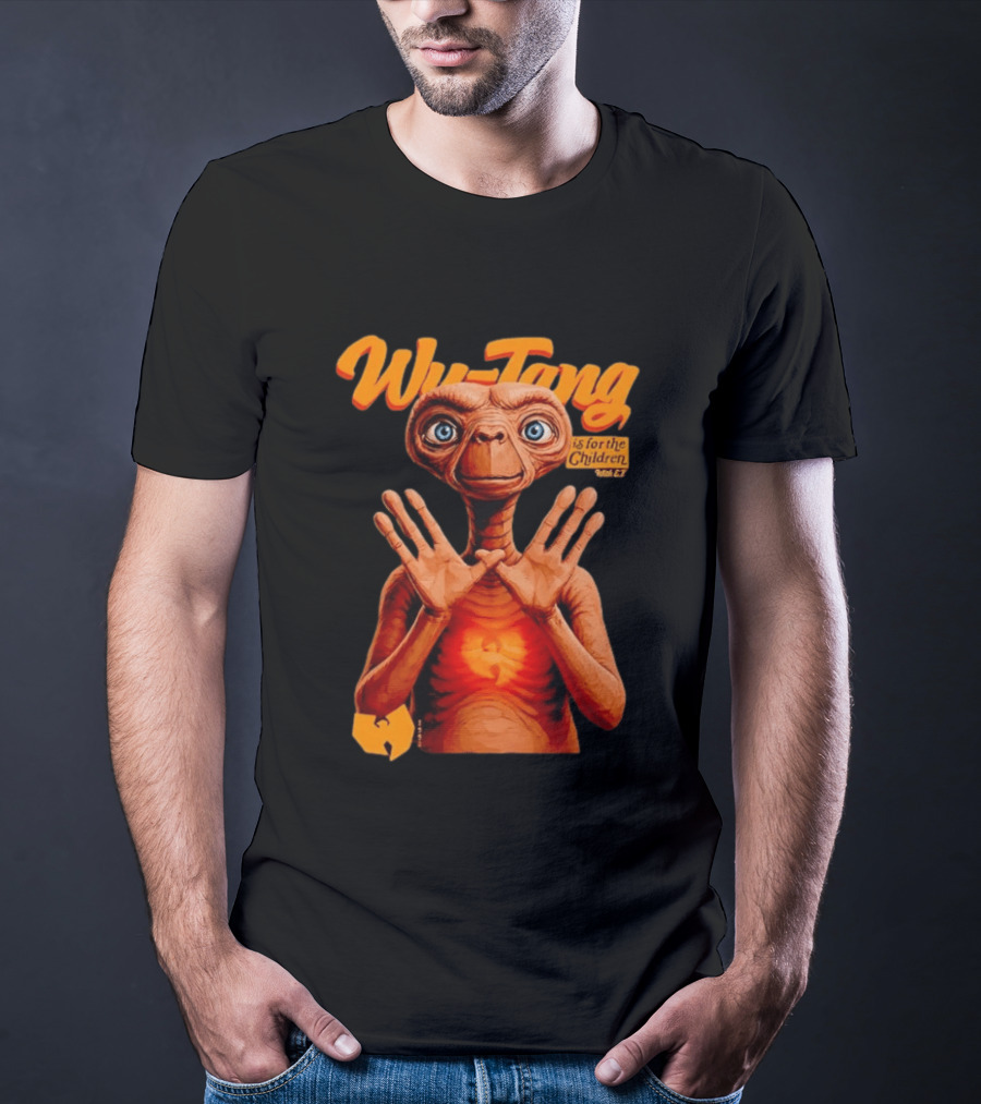 Wu Tang Is For The Children E.T. 1992 SIMPSON T-Shirt