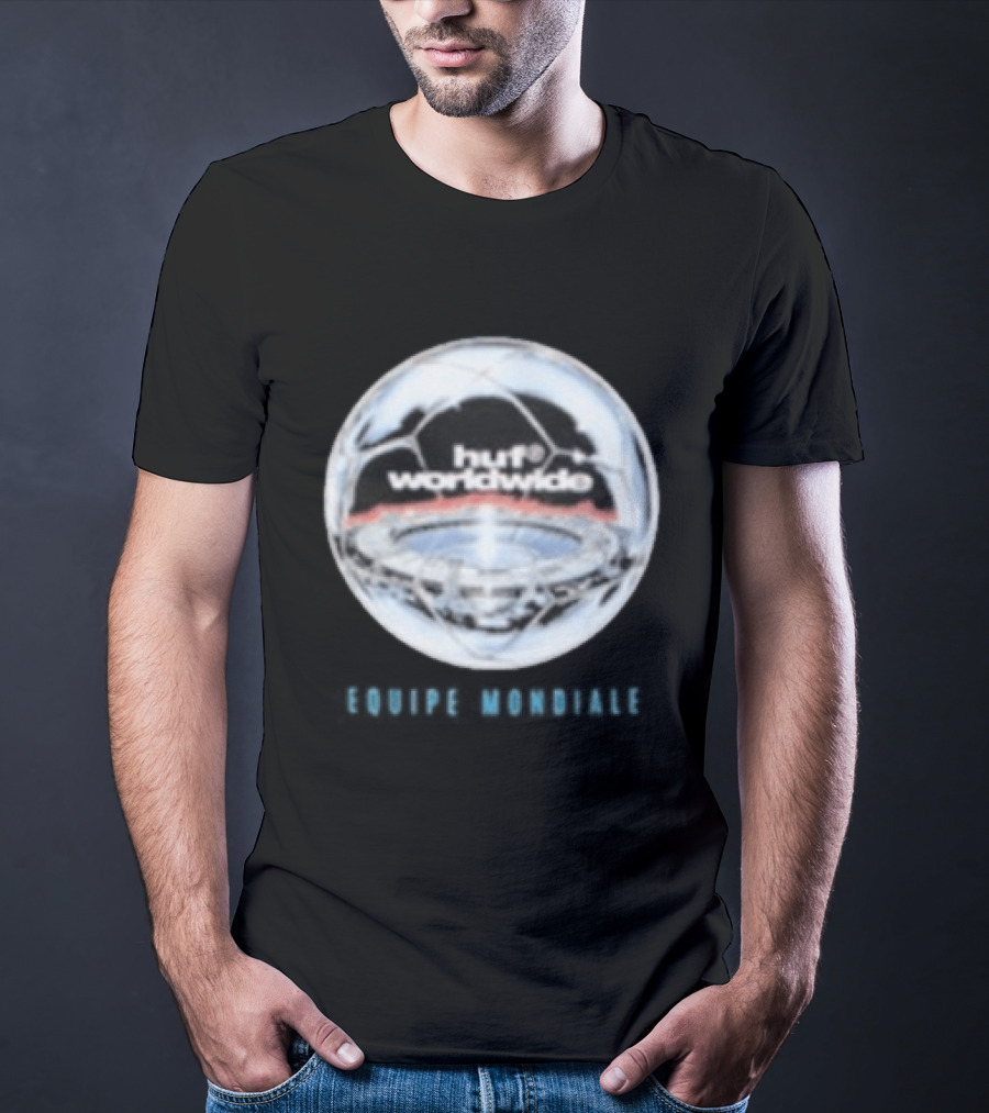 Flatspot Huf Worldwide Equipe Mondiale Soccer Ball Huf Worldwide Equipe Mondiale T-Shirt
