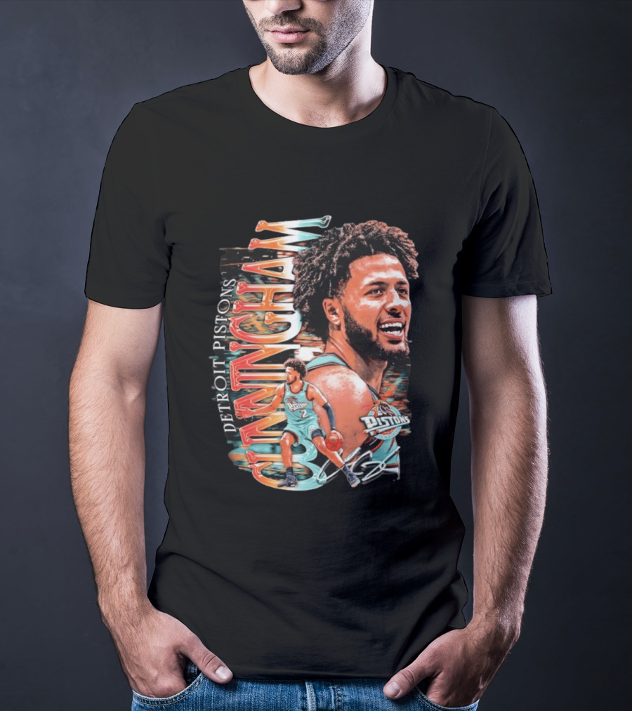 Cade Cunningham Detroit Pistons CUNNINGHAM Pistons T-Shirt