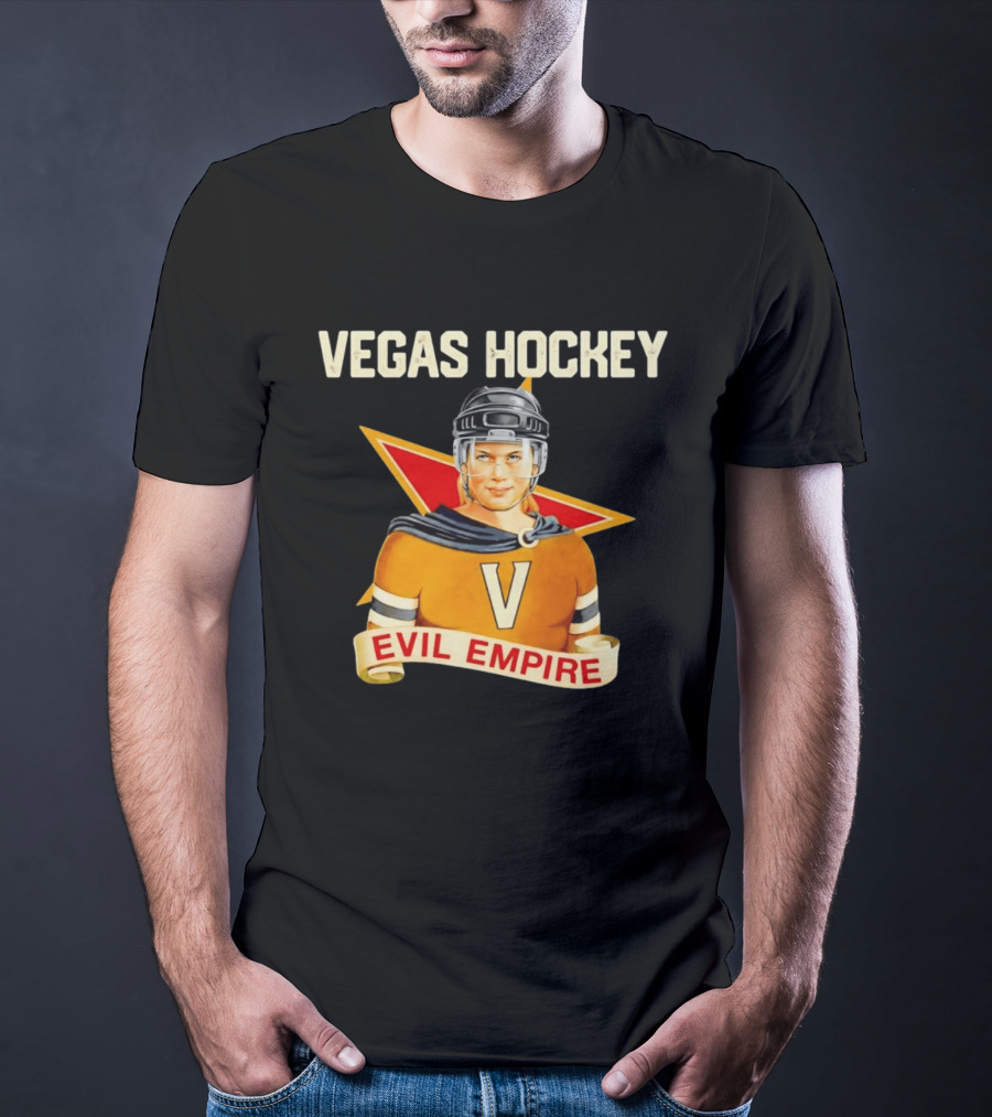 Vegas Hockey Ivan Drago Evil Empire T-Shirt