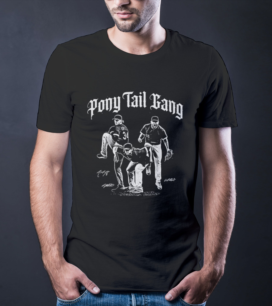 Pony Tail Gang Liam Hendriks Michael Kopech Craig Kimbrel Southside Players T-Shirt