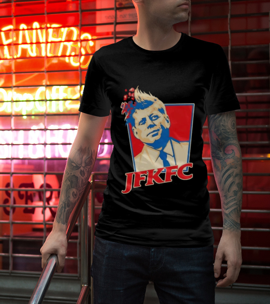JFKFC John F. Kennedy KFC Mashup T-Shirt