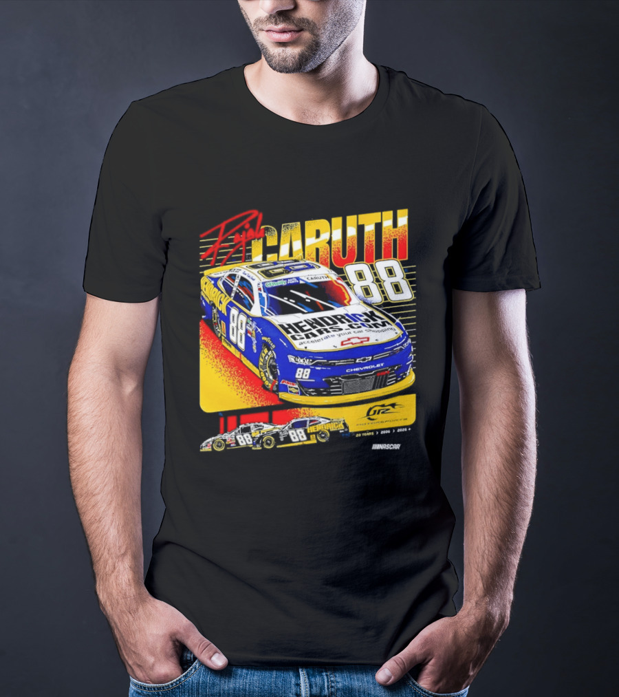 Ralph Caruth 88 Hendrick Cars.com Chevrolet Motorsports NASCAR Racing T-Shirt