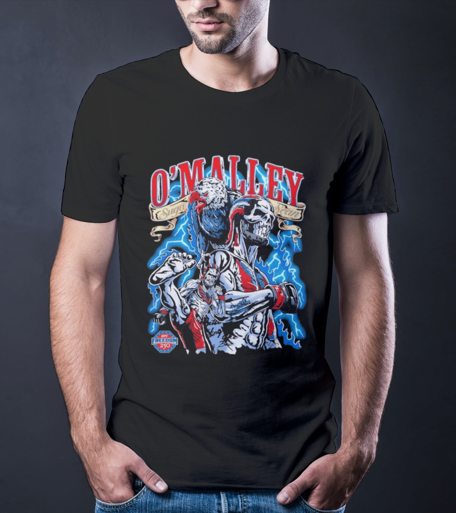 Sean O'Malley Suga Sean UFC Freedom 250 Warren Lotas T-Shirt