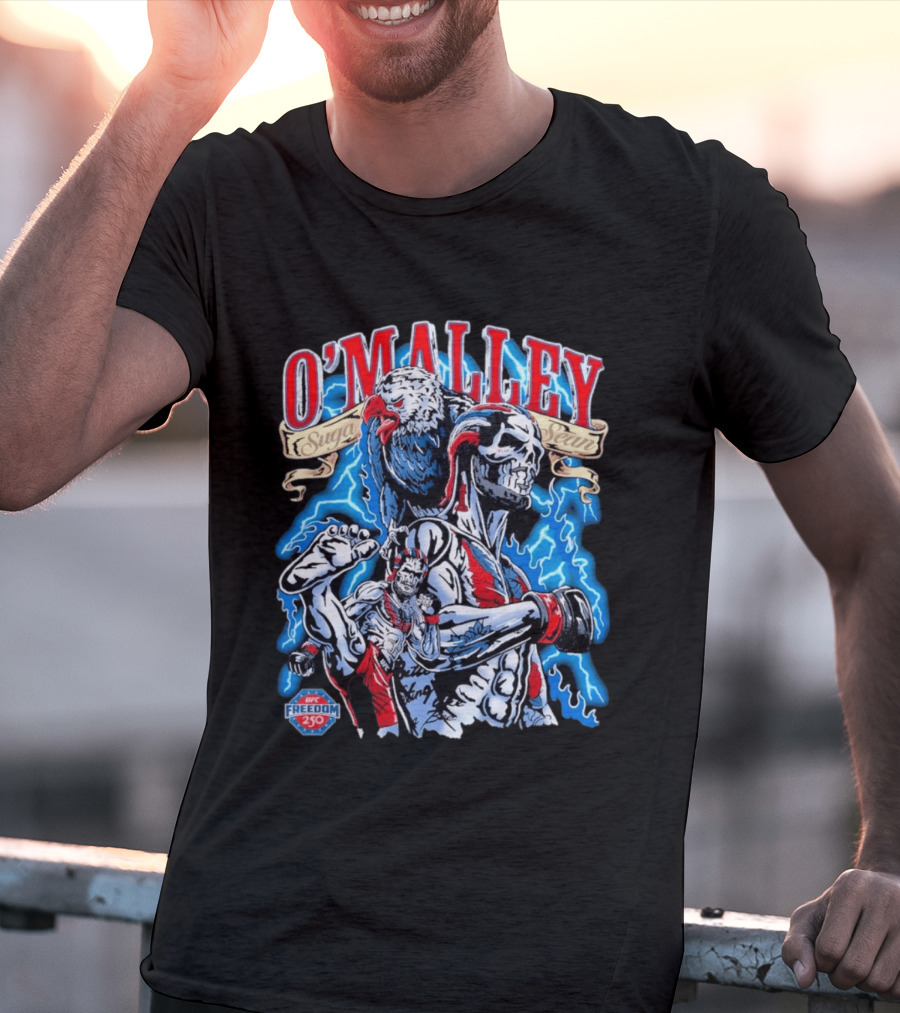 Sean O'Malley Suga Sean UFC Freedom 250 Warren Lotas T-Shirt