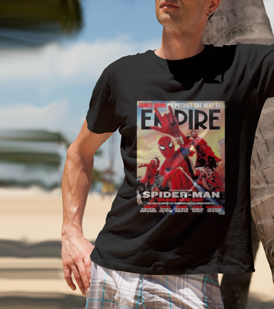 Empire Magazine Spider Man Brand New Day The Webslinger Takes His Biggest Swing Yet T-Shirt