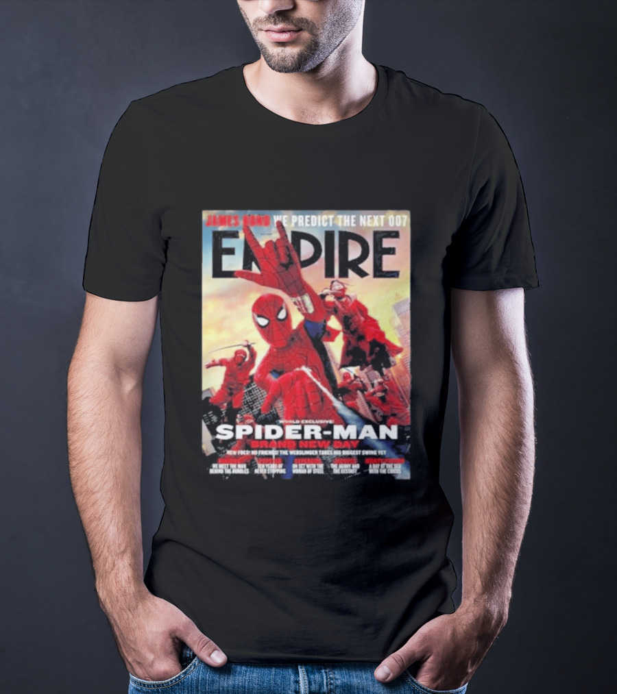 Empire Magazine Spider Man Brand New Day The Webslinger Takes His Biggest Swing Yet T-Shirt