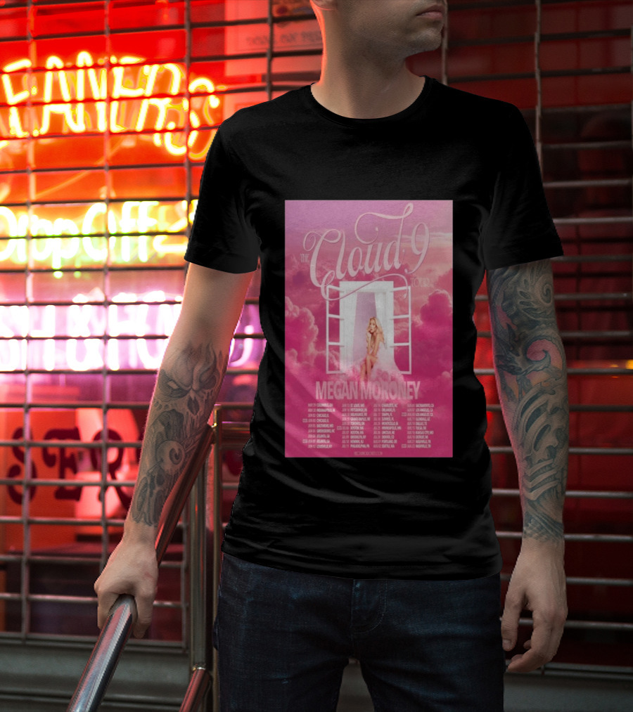The Cloud 9 Tour Megan Moroney Chicago June 02 2026 T-Shirt
