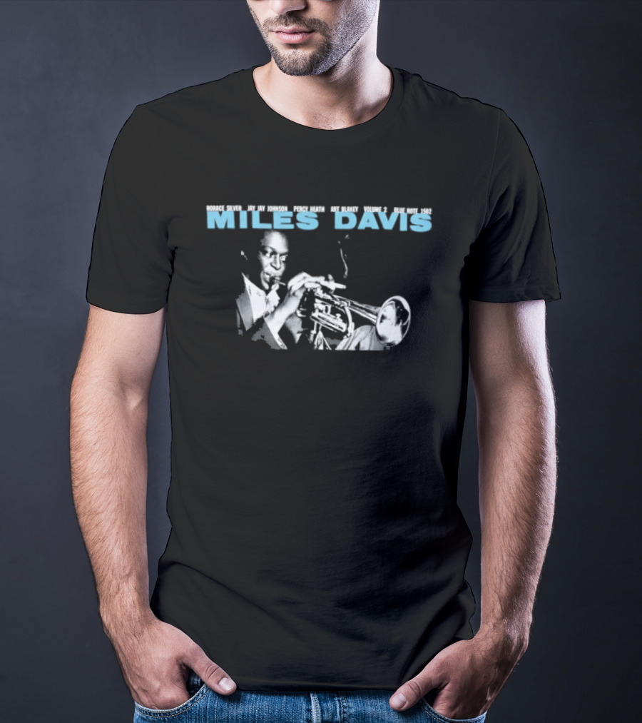 Miles Davis Volume 2 Album Cover Series Trumpet Player T-Shirt