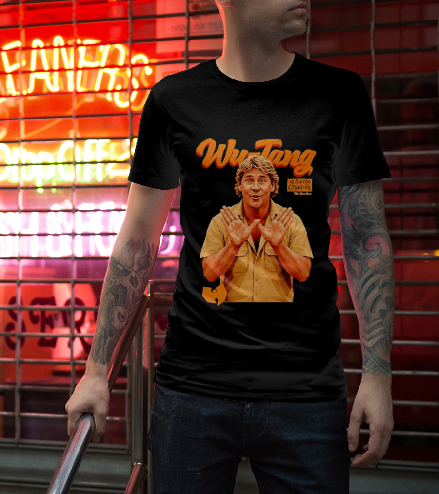 Wu Tang Is For The Children Steve Irwin T-Shirt