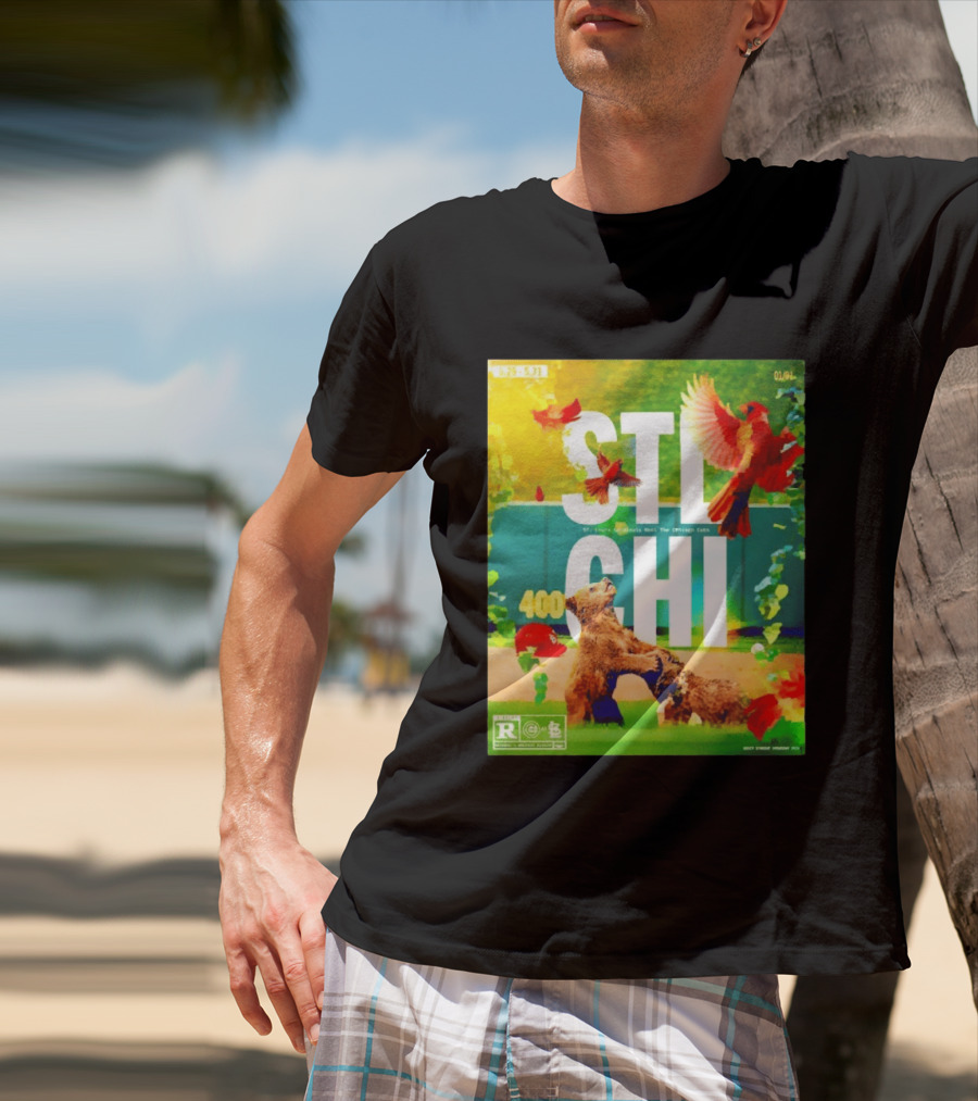 STL CHI St Louis Cardinals Vs Chicago Cubs 400 Stadium Rivalry 9 25 31 T-Shirt
